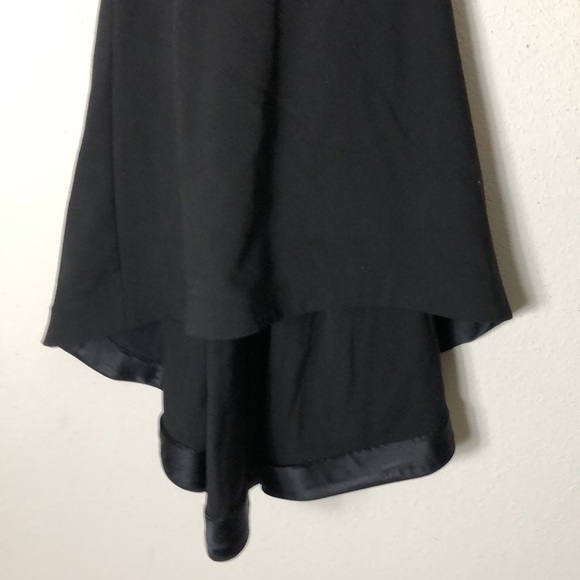 Alice + Olivia Black Colby High-Low Cascade Dress no size ap 15 1/2” lis… - Picture 5 of 12